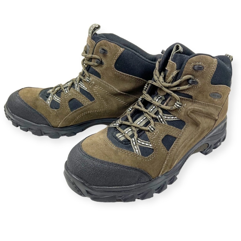 Wolverine Brighton Leather Steel Toe Mid Hiking Boot Brown 11 - Picture 7 of 12